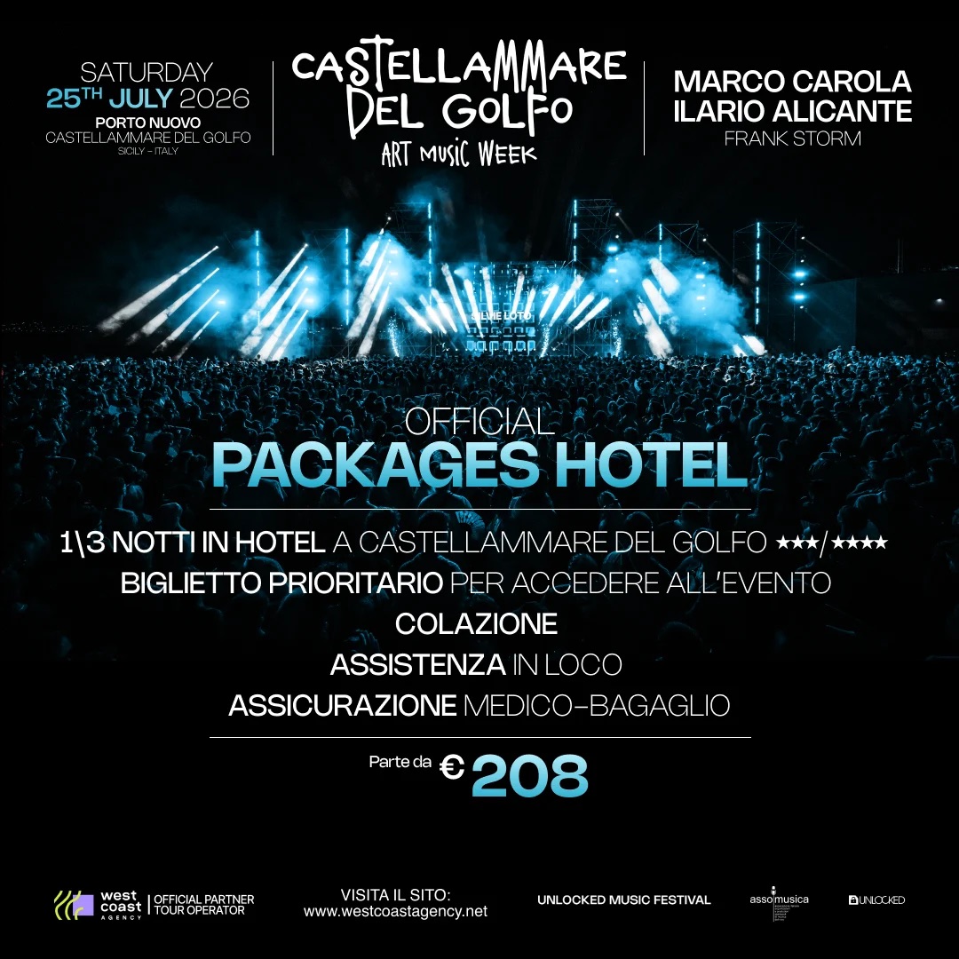 Unlocked Music Festival Official Packages — hotel e ticket